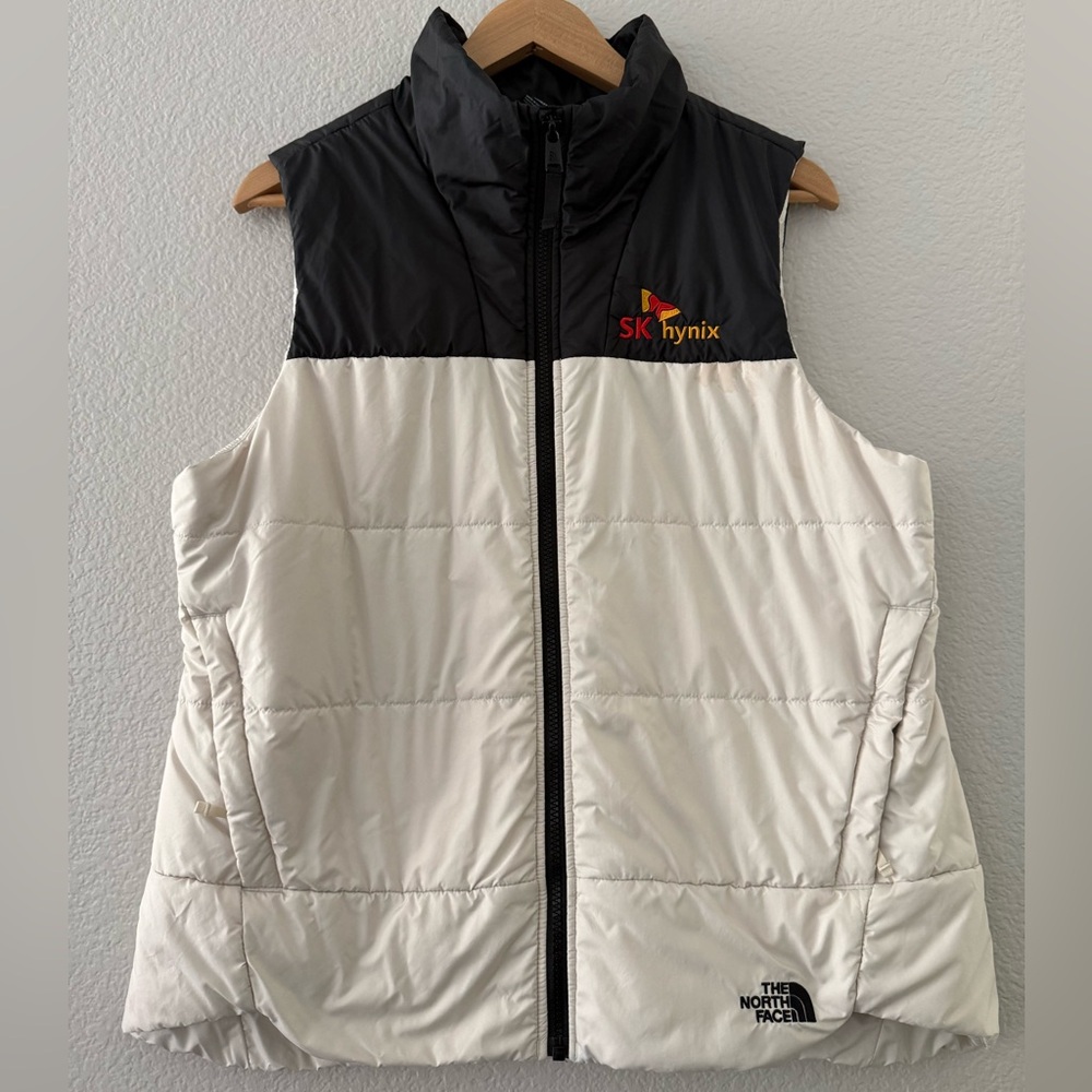 The North Face Black & White Women's vest